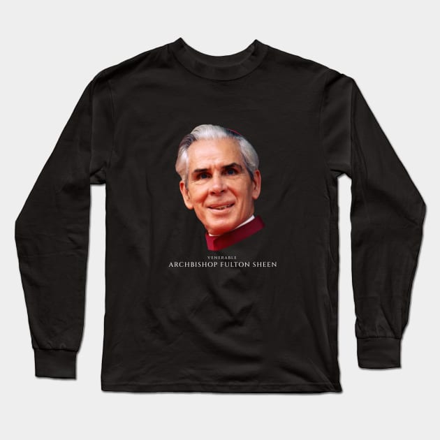 Fulton Sheen Long Sleeve T-Shirt by aphian